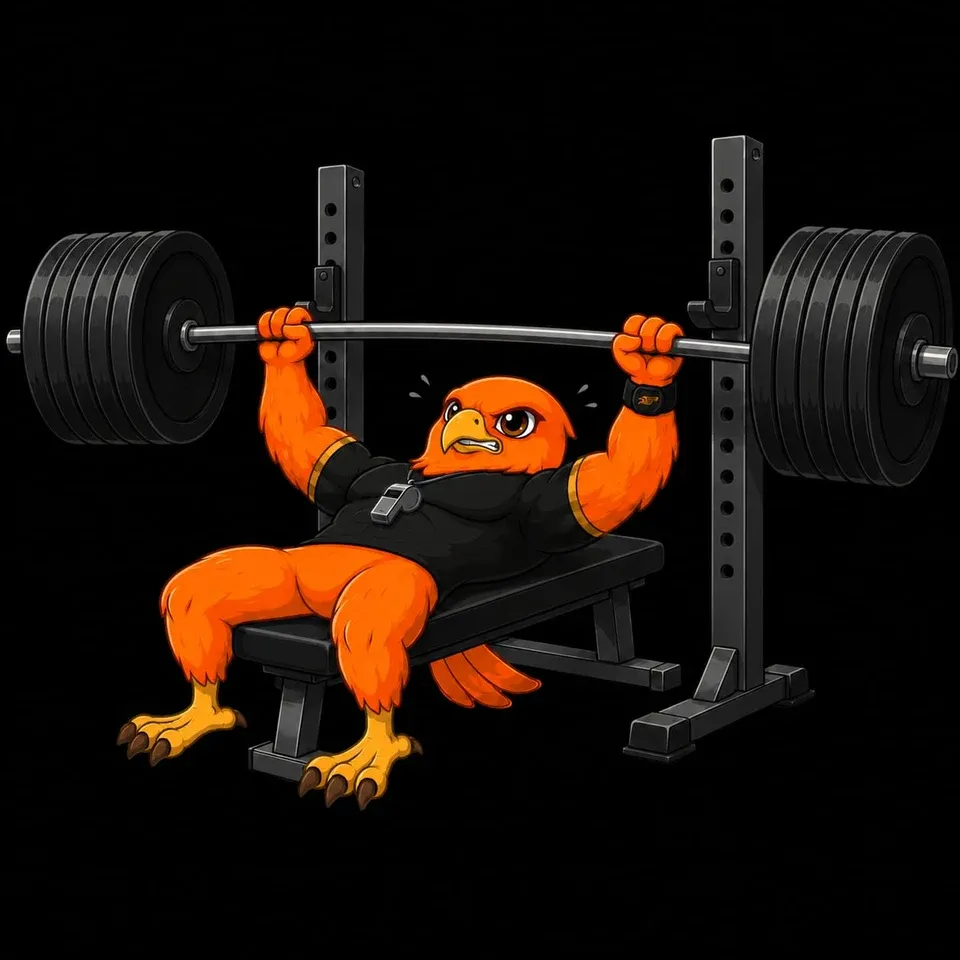 FITTO doing a bench press